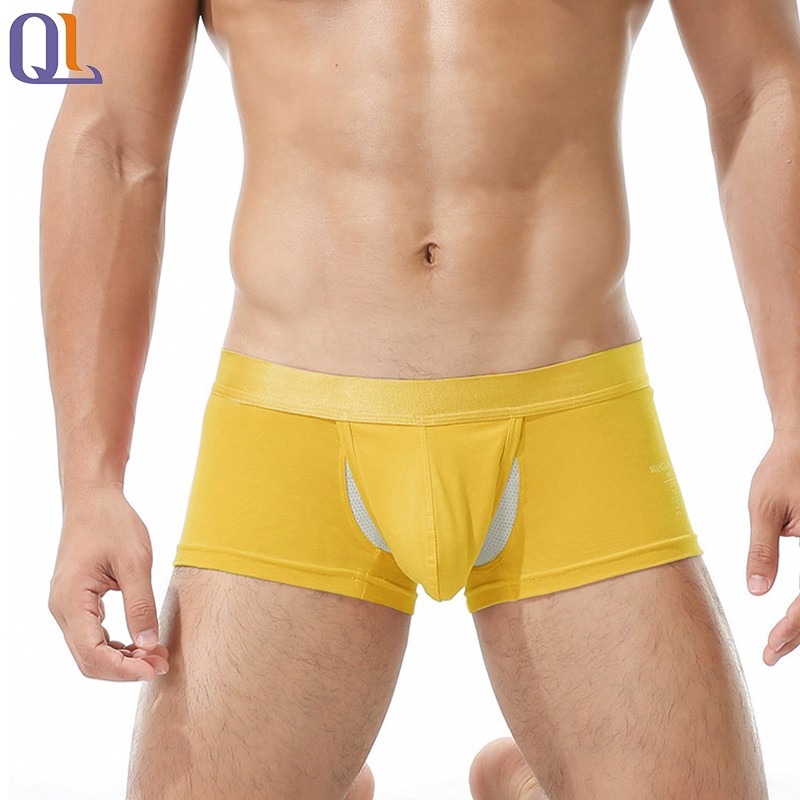 Open Front Underwear Supplier - Cotton Sexy Boxer