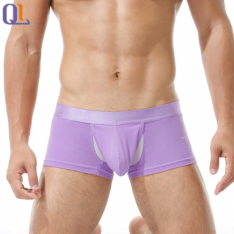 Open Front Underwear Supplier - Cotton Sexy Boxer