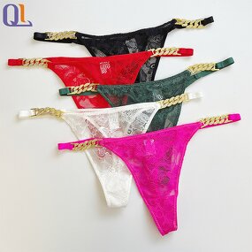 Sexy Thongs Factory - Women Metal Diamond