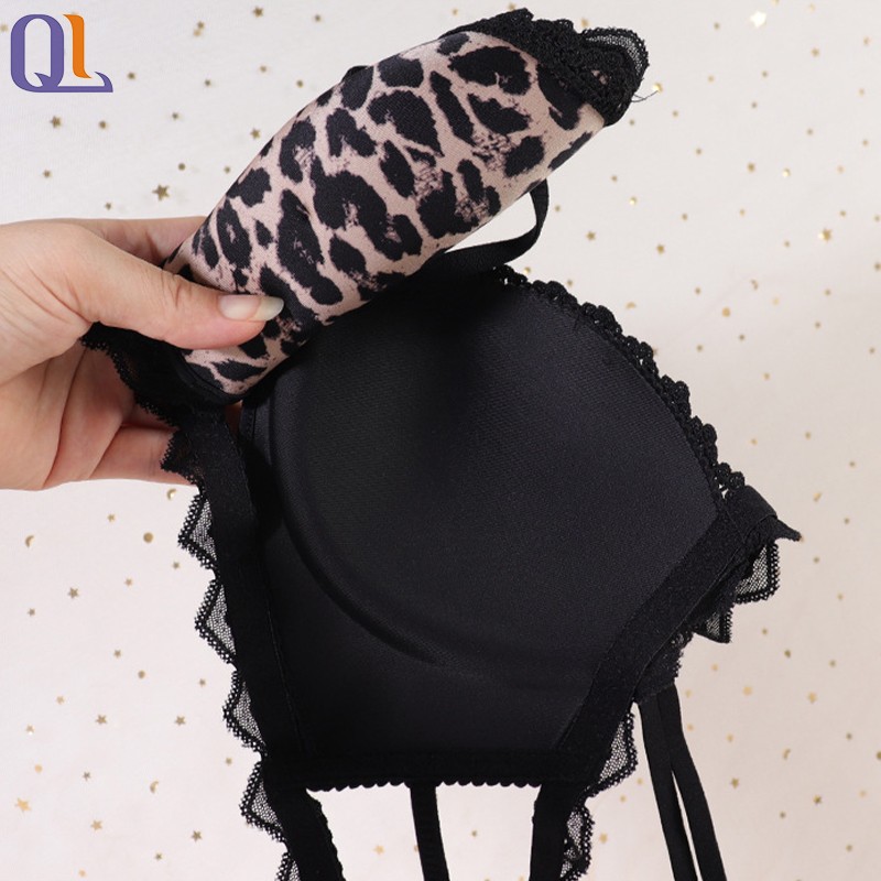 Lace Bra Set Factory - New Arrival Leopard
