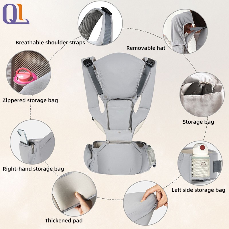 Ergonomic Carrier Manufacturer - 0-36 Months Front