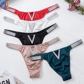 Metal Thongs Manufacturer - Chain Diamond G-string