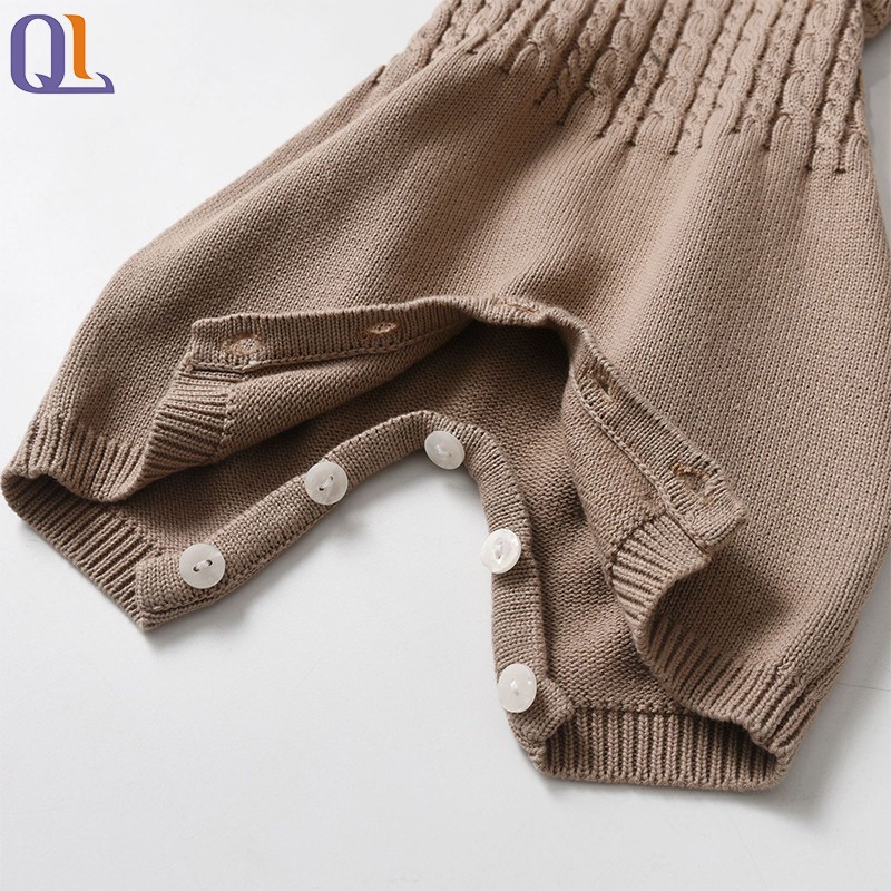 Baby Overalls Supplier - Knitted Sleeveless