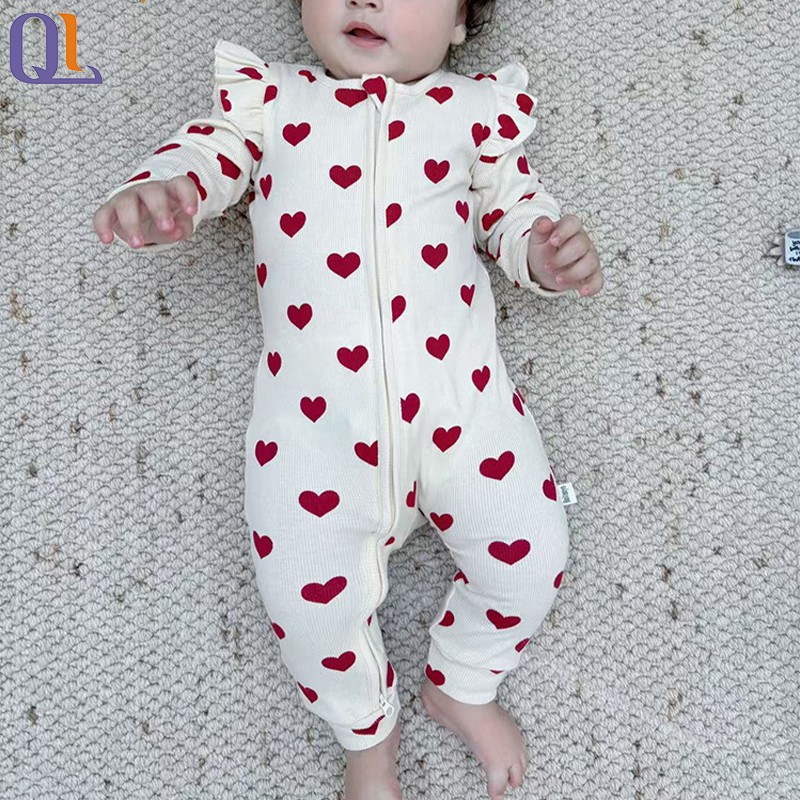 Pink Jumpsuit Supplier - Sweet Heart Print