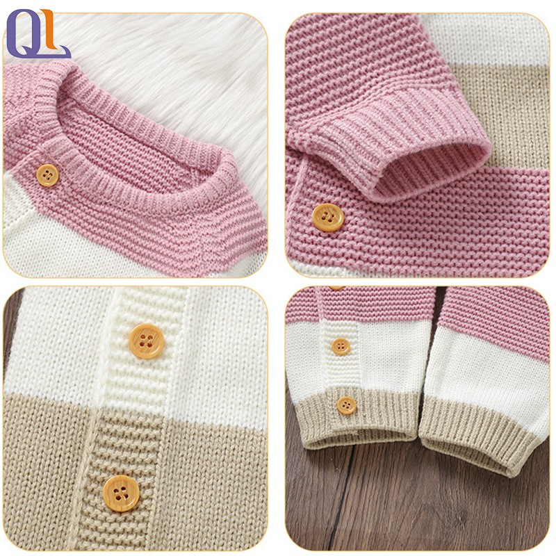 Striped Jumpsuit Factory - Soft Acrylic Knit