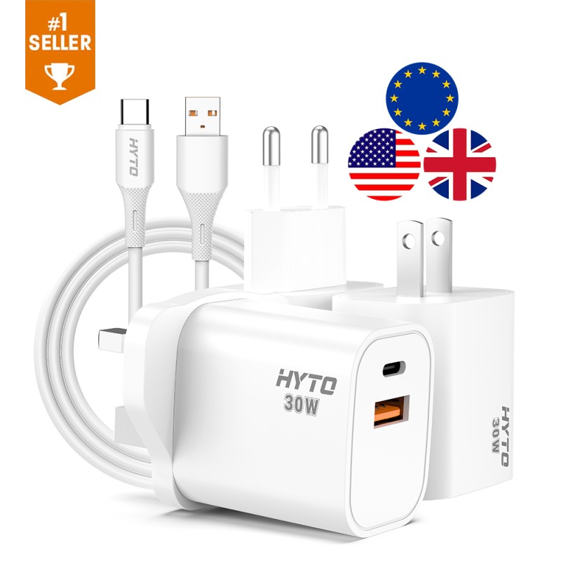 Wall Charger Factory - Custom 30W PD Portable Charger