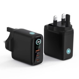 Wall Charger Manufacturer - OEM 65W 3-Port GaN Adapter