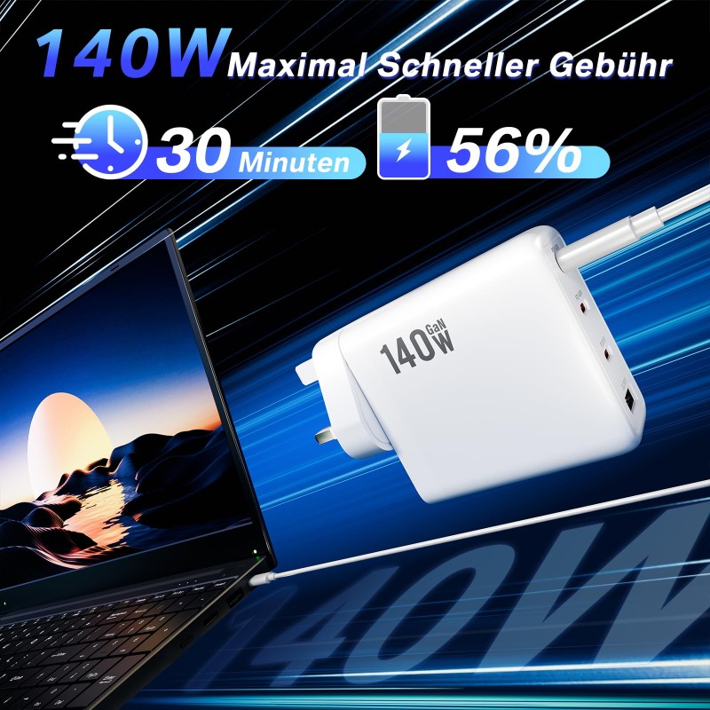 Wall Charger Manufacturer - OEM 140W USB C GaN Charger