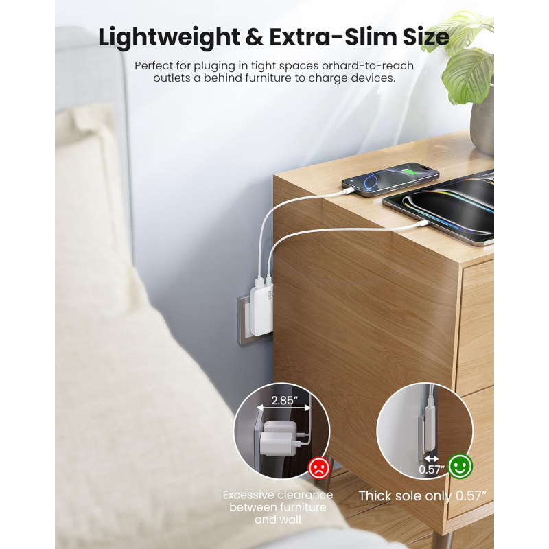 Wall Charger Manufacturer - OEM 65W Ultra-Thin Foldable Charger