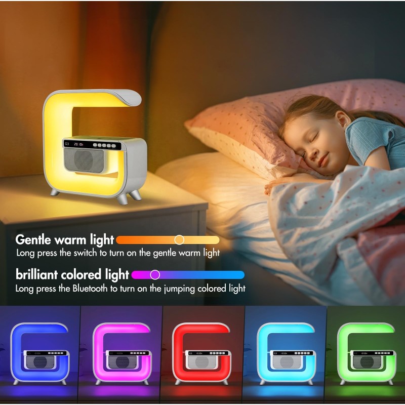 Wireless Charger Manufacturer - OEM Alarm Clock Wireless Charger