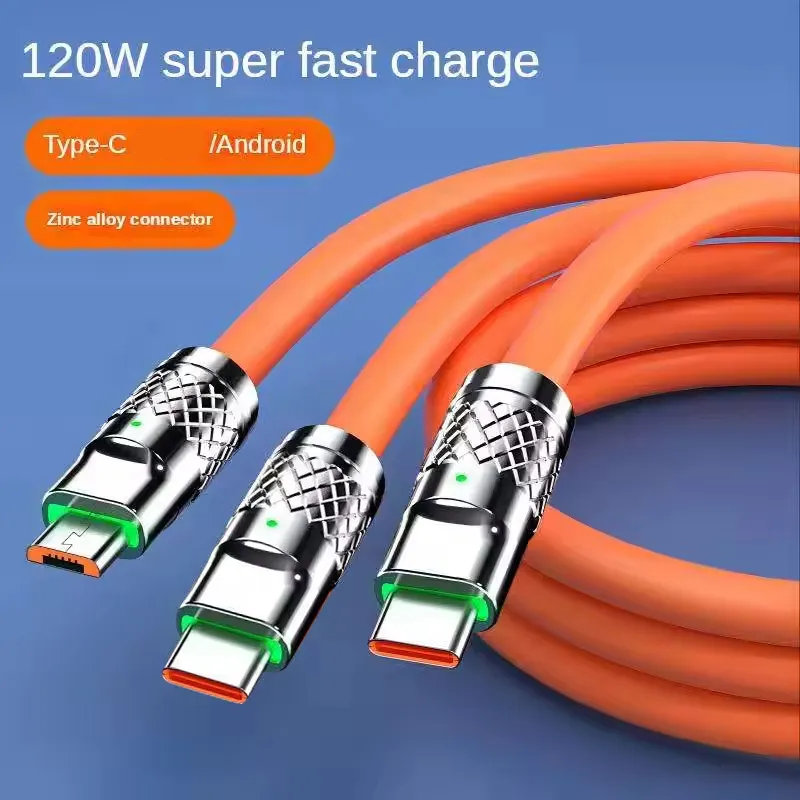 Data Cable Factory - Custom 120W Super Fast Charging Cable