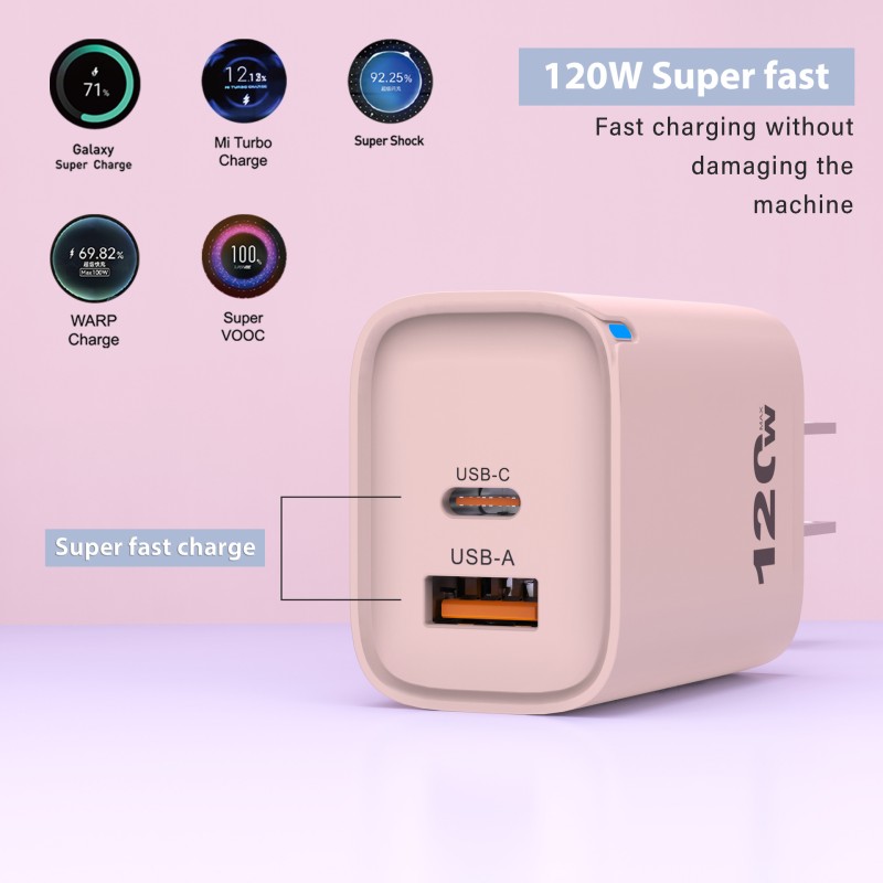 Wall Charger Manufacturer - OEM 120W PD Fast Charger