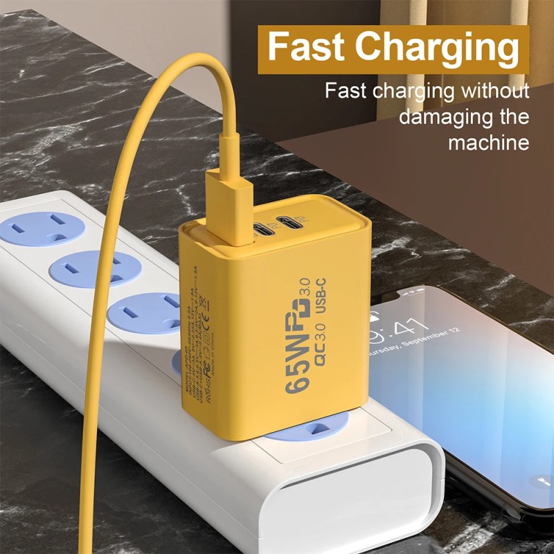 Wall Charger Factory - Custom 65W USB C Fast Charger