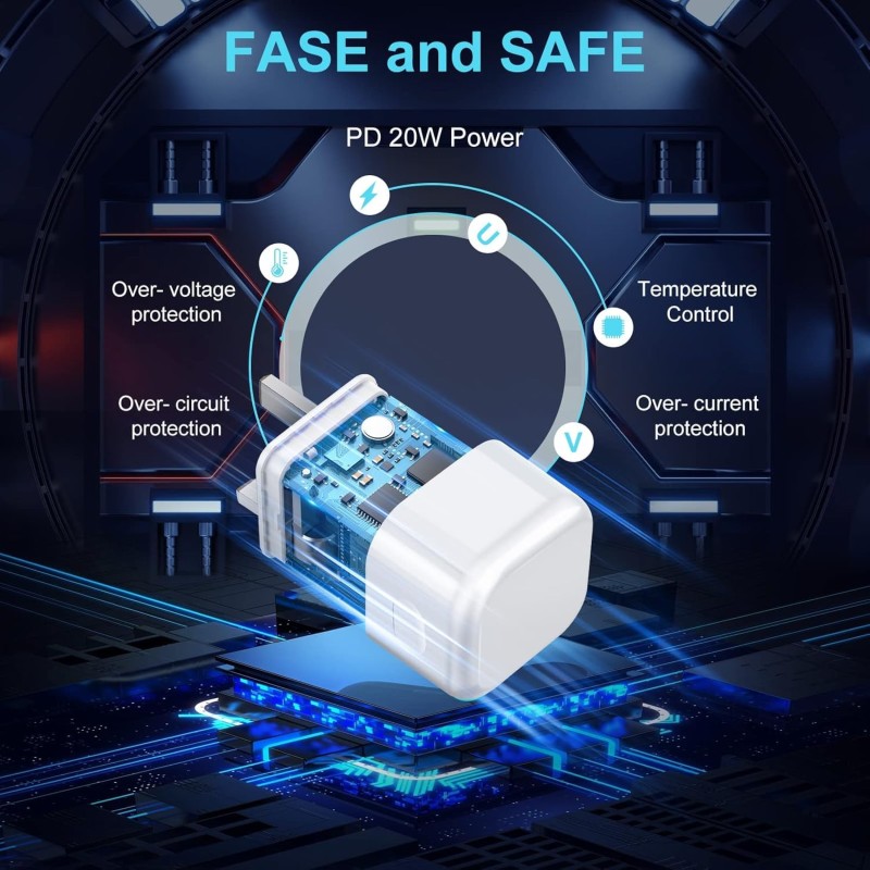 Wall Charger Factory - Custom 20W PD Travel Charger