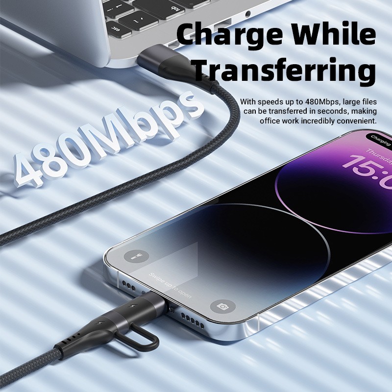 Data Cable Manufacturer - OEM 66W Braided USB-C Cable