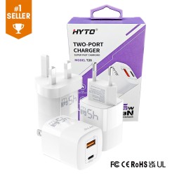 Wall Charger Manufacturer - OEM 45W GaN Dual Port Charger