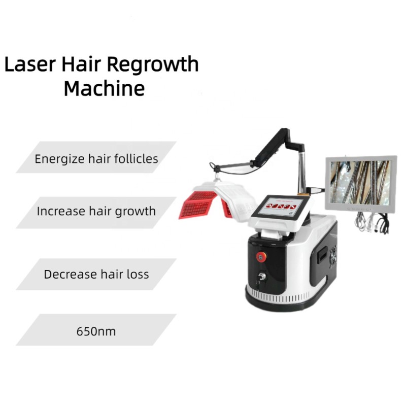 5 in  1 Multifunctional Portable Hair Salon Equipment Home Use Beauty Machine for Scalp Care and Hair Regrowth