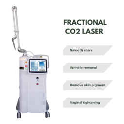 Rf Metal Tube Skin Resurfacing Beauty Device Co2 Fractional Laser Machine for Vaginal Tightening Scar Removal