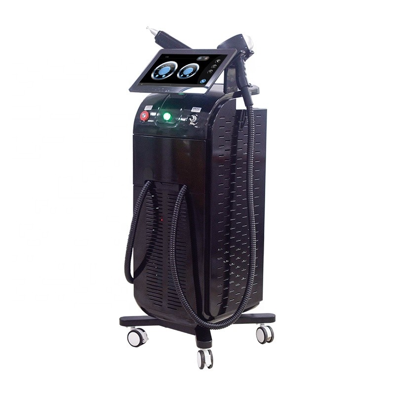 2025 New CE 720W ND YAG+DIODE Laser Two Handles Titanium Laser Carbon Laser Peel Hair Removal Tattoo Removal Machine