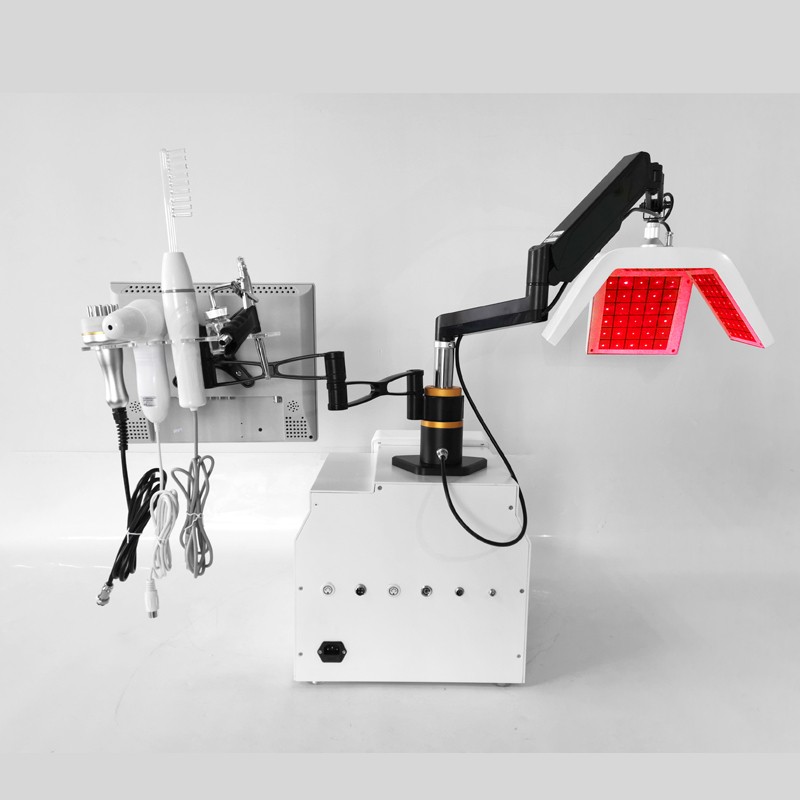 SNKOO Home/Salon Use Beauty Equipment Vertical Scalp Analyzer with Red Light Therapy Laser Machine for Hair Regrowth and Growth