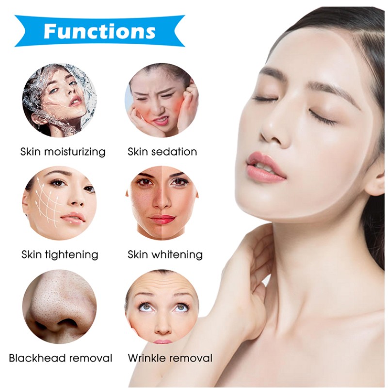 2025 6/7/8 in 1 H2o2  Oxygen Skin Care Beauty  Dermabrasion Facial  Machine / Microdermabrasion Portable