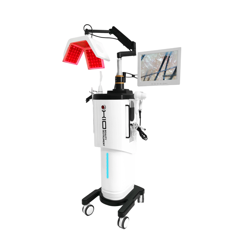 Beauty Salon Scalp Treatment Massager with Hair Follicle Detection Scalp Care Physiotherapy Machine Anti Hair Loss Hair Growth