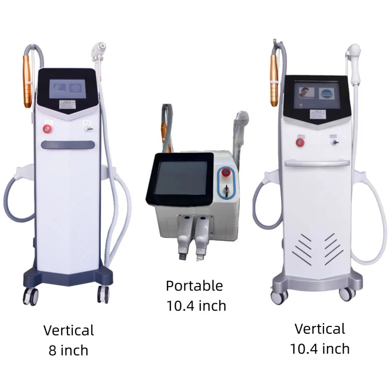 2 in 1 Skin Whitening 808nm Laser Hair Removal Machine  Tattoo Removal Pigment Removal Picosecond  Nd Yag Laser