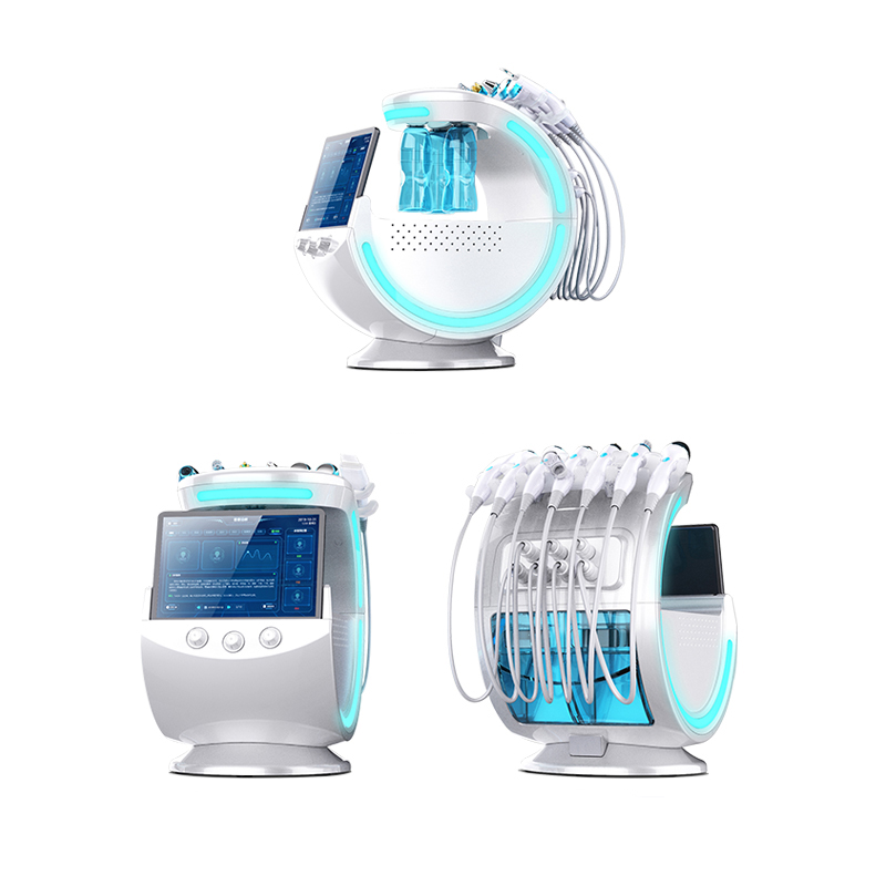 Oxygen Smart Ice Blue Water Microdermabrasion Aqua Jet Peel  Abrasion  Facial Machine