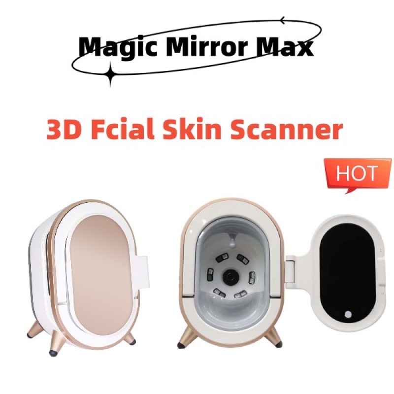 2025 Desktop UV Light Facial Moisture Analyzer ABS Material Skin Scanner/Clinic Analyzer UK/US/EU/AU/JP/CN Beauty Care Hair Body