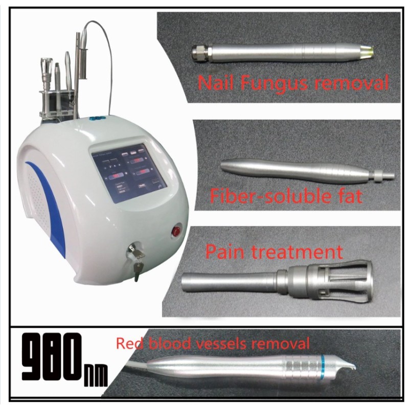 980nm Medical Diode Laser Vascular Remedies Spider Veins Vascular Veins Removal Machine