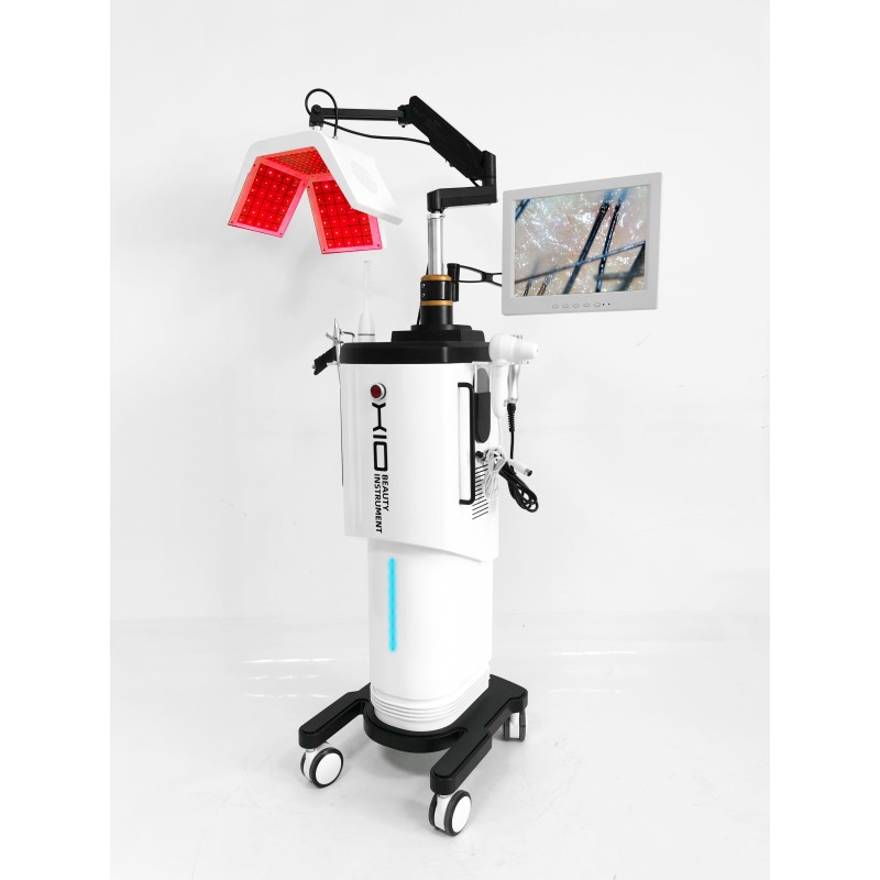 2025 Popular Hair Growth Therapy Restoration Machine Hair Growth  Massage Machine with Hair Analyzer for Salon