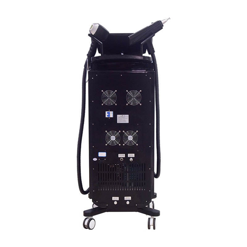 2 in 1 808 Diode Laser Hair Removal Machine  Nd Yag Picosecond Laser Tattoo Removal Machine