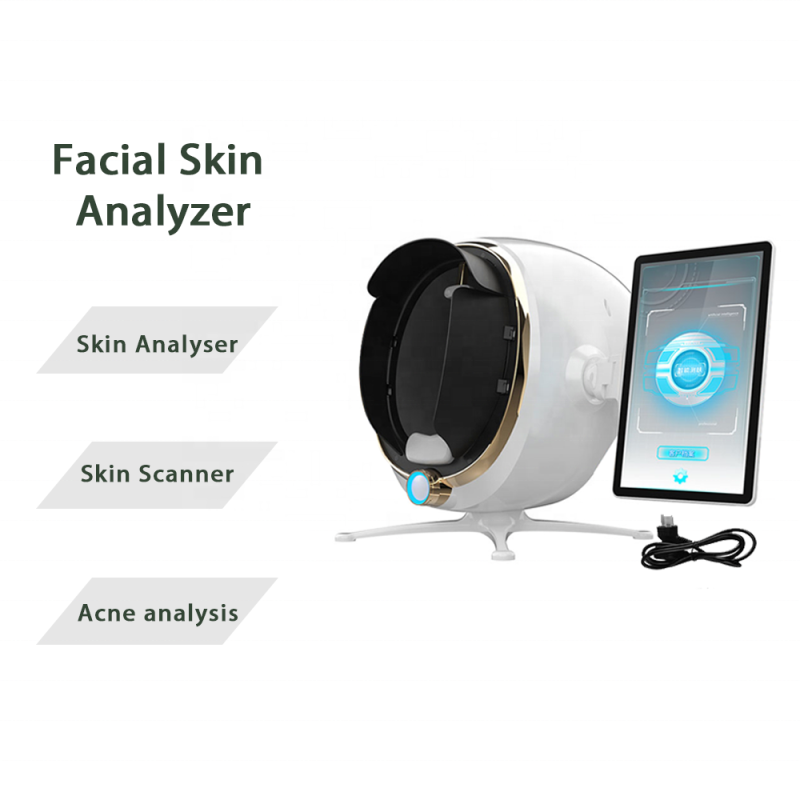 2025 Face Scanner Skin Analyzer AI Intelligent Colorful 3D Digital Image Diagnosis  Skin Analysis Machine