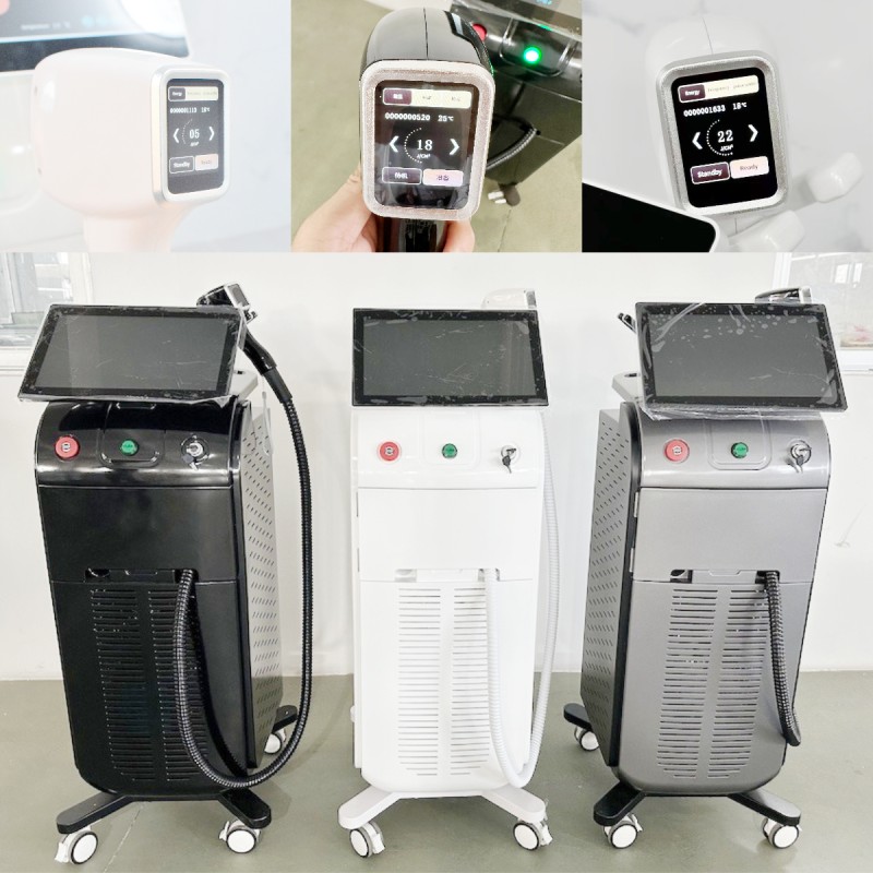 Latest All Versions 808  /808nm 755nm 1064nm Diode Laser Hair Removal Machine 600W-1600W