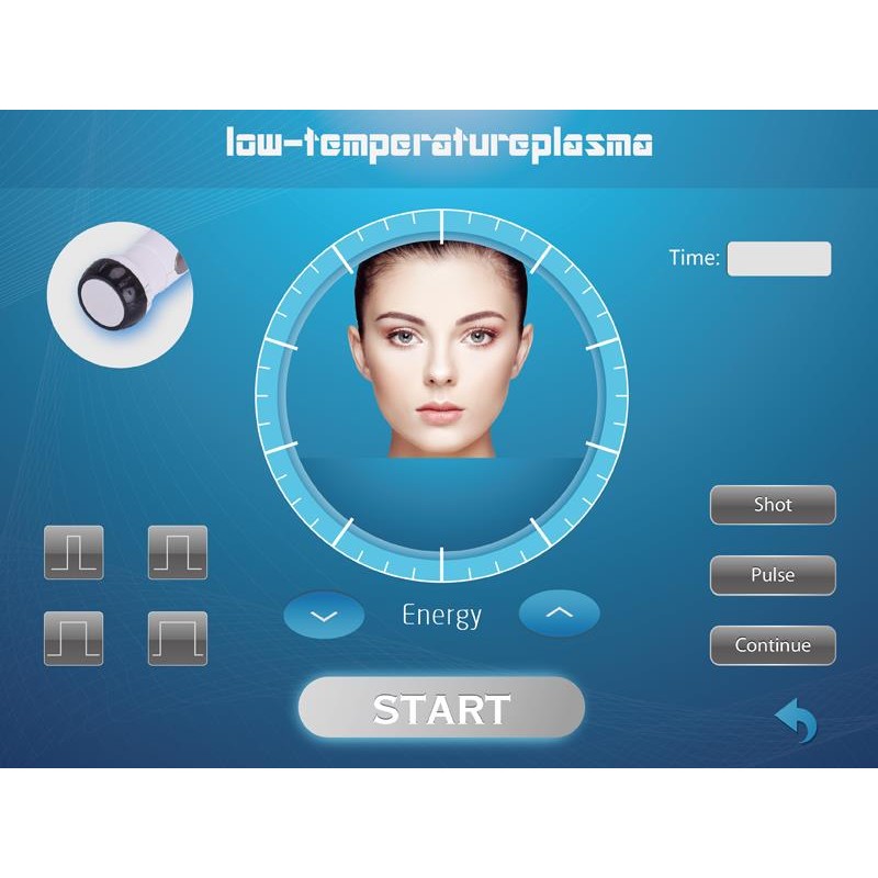 2025 Trending Product Plasma Facial Beauty Equipment Acne Treatment Cold Surface Treatment Plasma BT Face Wrinkle Remover