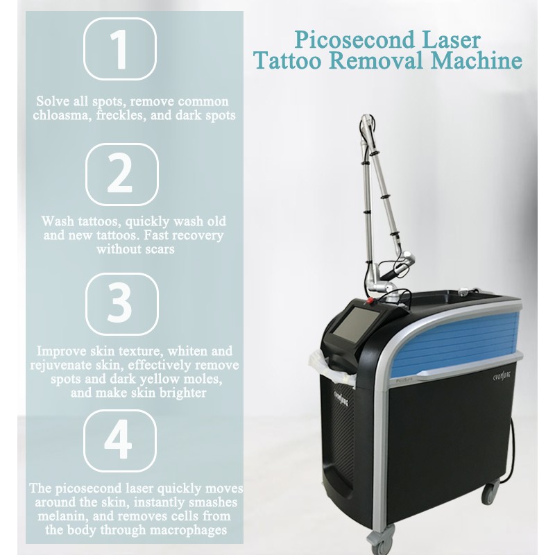 2025 Newest Pico Laser Picosecond Laser Machine Tattoo Removal Laser Equipment With CE