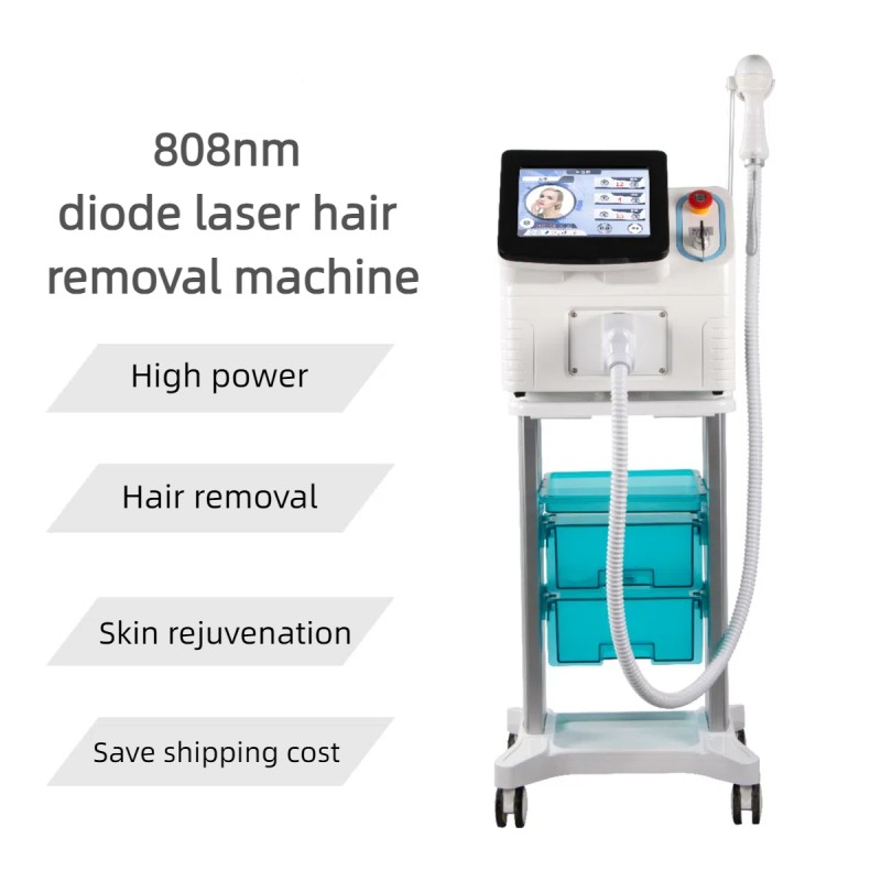 300W Portable Diode Laser Hair Removal 808nm Freezing Point Hair Removal