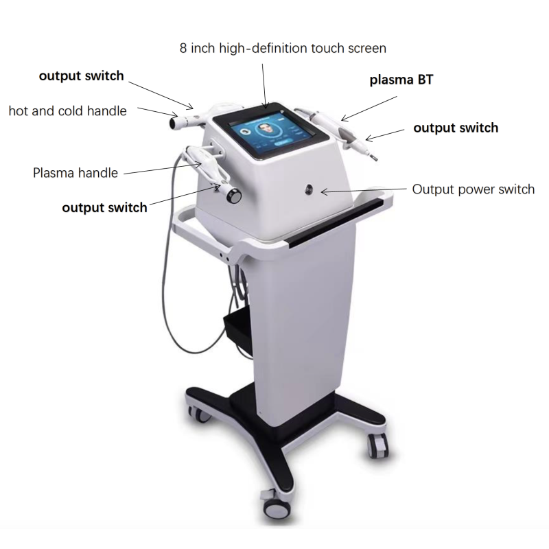 2025 Trending Product Plasma Facial Beauty Equipment Acne Treatment Cold Surface Treatment Plasma BT Face Wrinkle Remover
