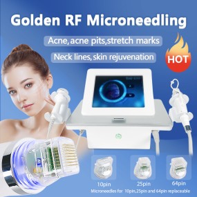 RF  Microneedle Cartridges Skin Tightening 64pin 25pin 10pin Needle Fractional Microneedling Machine