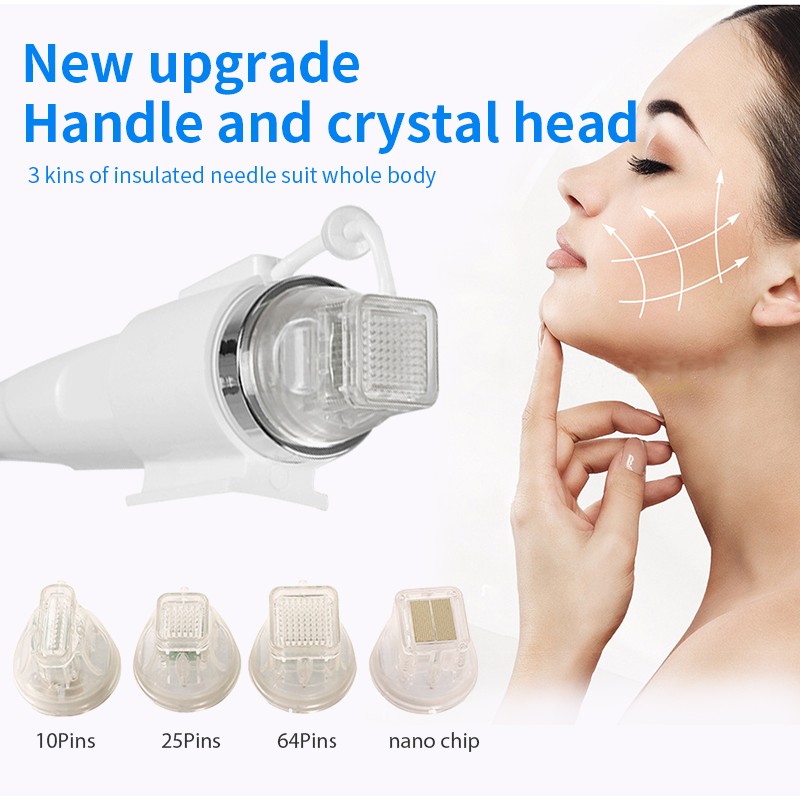 Micro Needle Fractional RF Golden Microneedling Machine for Acne Scars Removal Microneedle Fractional Rf Skin Tightening