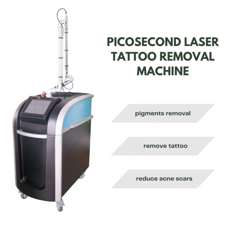 Best Selling 3 Wavelength Diode Laser Picosecond Pigmentation Removal Tattoo Removal Machine