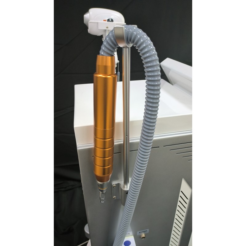 Factory Price 400W Portable Nd Yag Laser Hair Removal Machine Pico Laser Carbon Peeling 2 in 1  808 Diode Pico Laser