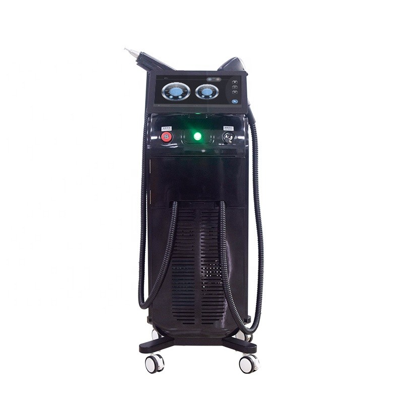 2025 New CE 720W ND YAG+DIODE Laser Two Handles Titanium Laser Carbon Laser Peel Hair Removal Tattoo Removal Machine