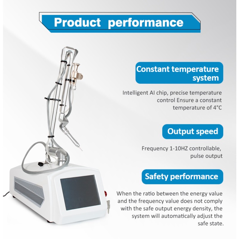 Factory Price RF Tube CO2 Fractional Laser Skin Rejuvenation Desktop Medical Level Laser Stretching Tightening Acne Treatment