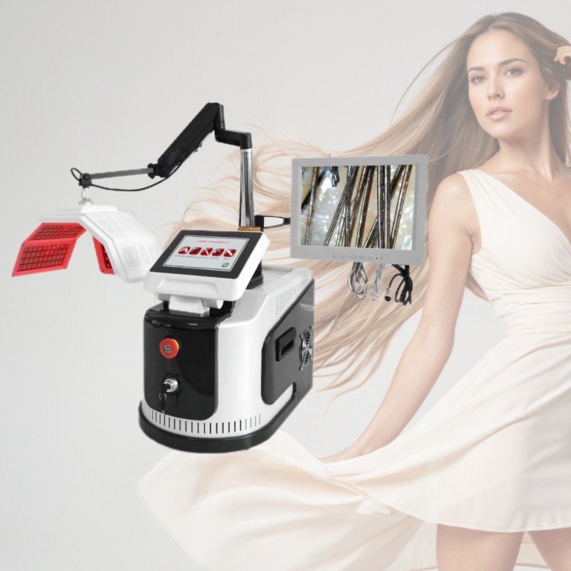 5 in  1 Multifunctional Portable Hair Salon Equipment Home Use Beauty Machine for Scalp Care and Hair Regrowth