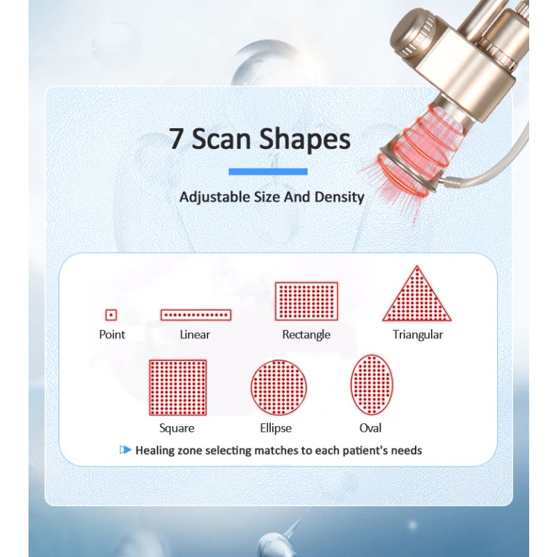 Factory Price RF Tube CO2 Fractional Laser Skin Rejuvenation Desktop Medical Level Laser Stretching Tightening Acne Treatment