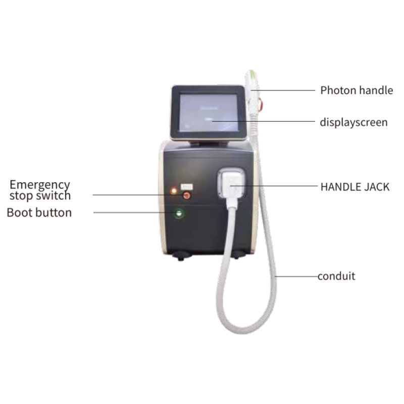 Portable 530Nm 585Nm 640Nm DPL Skin Rejuvenation Skin Care Machine