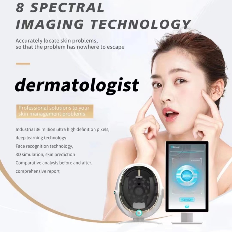 2025 New Portable Smart 3D Scanner Camera Device Facial Test Skin Analysis Machine