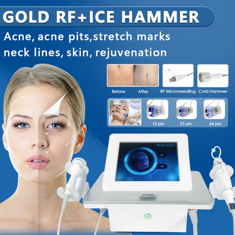 RF  Microneedle Cartridges Skin Tightening 64pin 25pin 10pin Needle Fractional Microneedling Machine