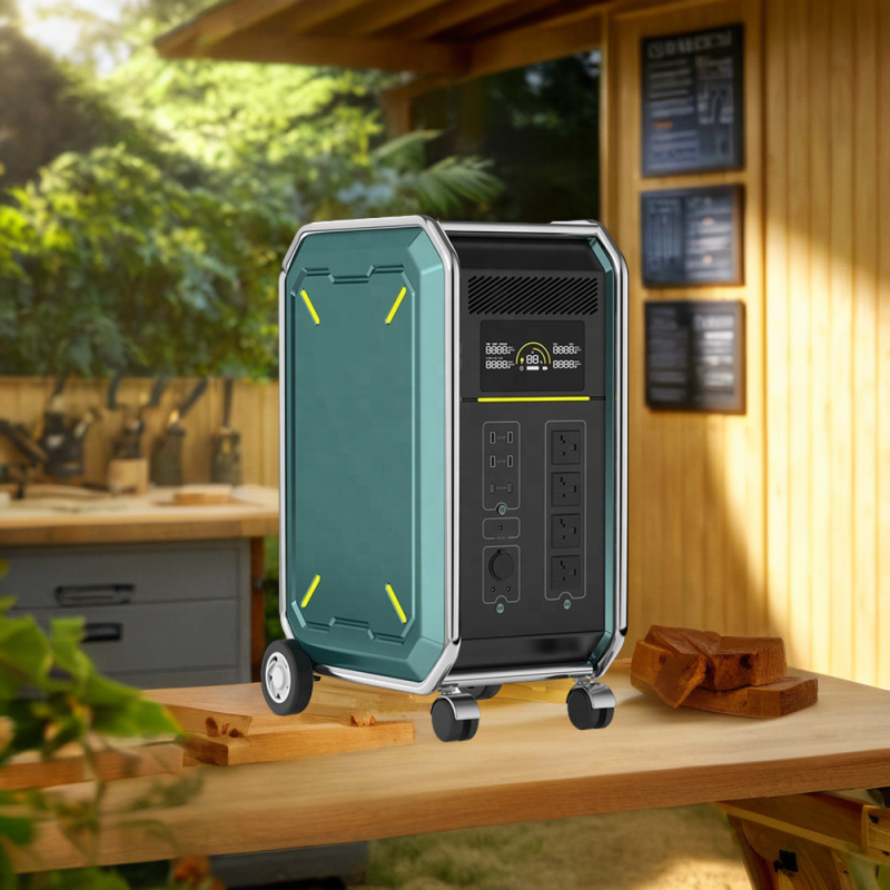 3600W Solar Generator Energy System 3600W LiFePO4 Back Up Portable Power Station